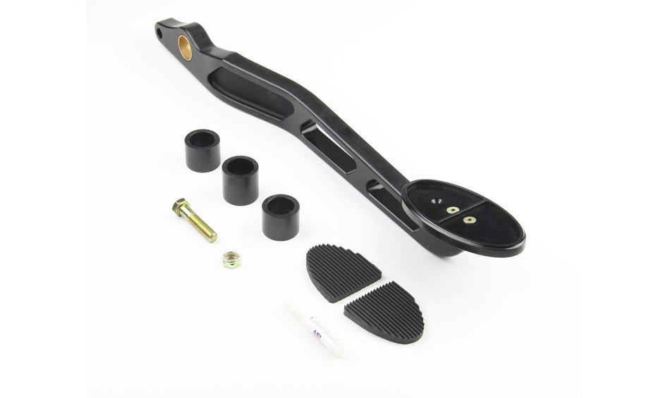 XL BLACK BRAKE ARM FOR KUGEL COMPONENTS 180 DEGREE WITH OVAL PADS