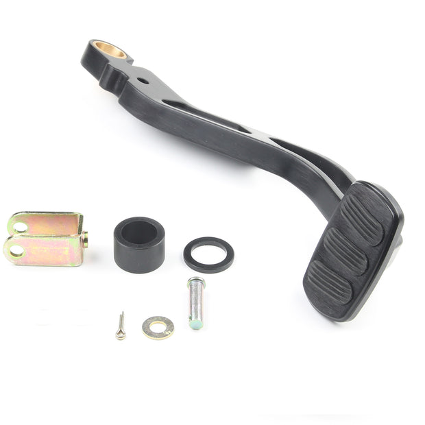 BLACK BRAKE ARM FOR '55-57 CHEVY WITH AUTO NON-POWER BRAKE PEDAL PAD