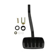 BLACK BRAKE ARM FOR '55-57 CHEVY WITH XL AUTO BRAKE PEDAL PAD