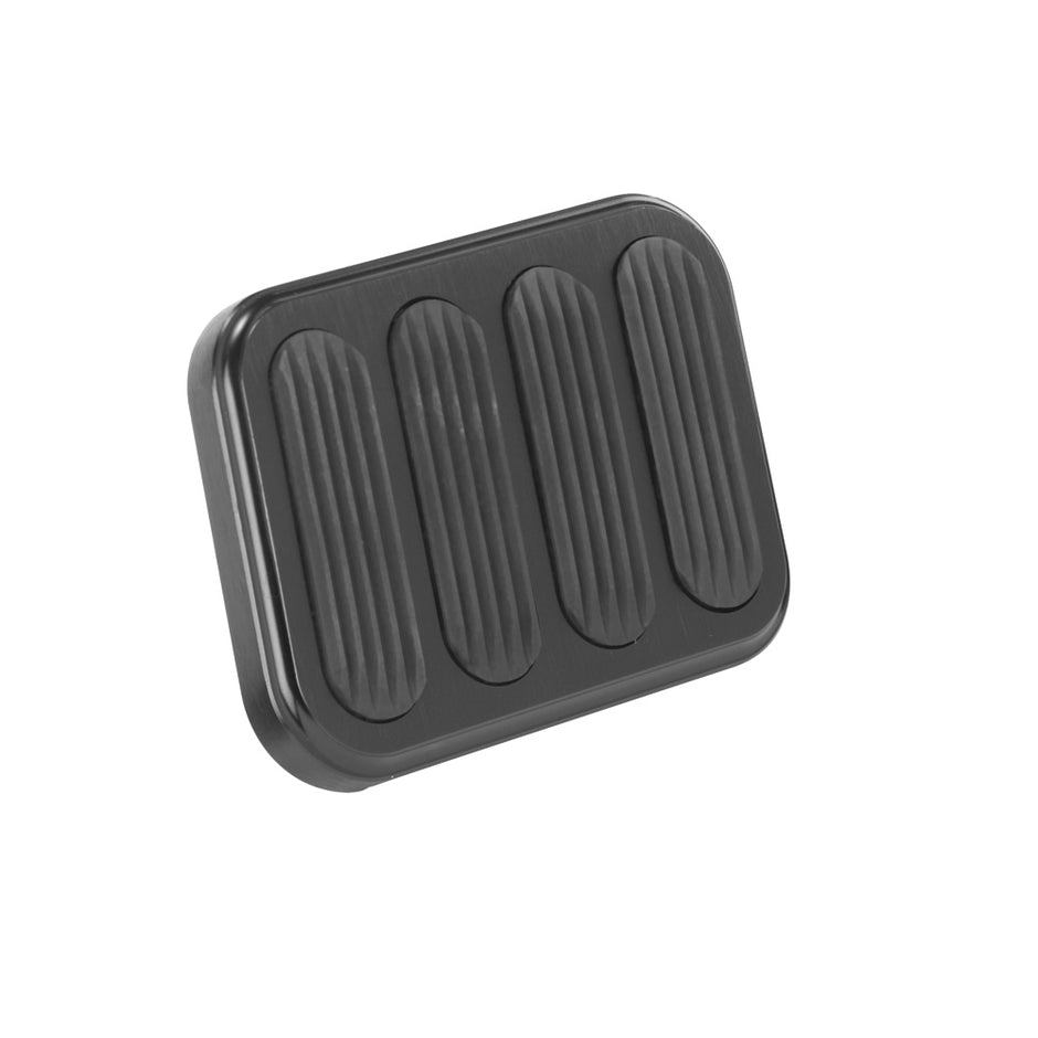 XL BLACK BRAKE PEDAL PAD WITH RUBBER INSERT