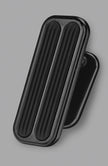 FOOT REST WITH RUBBER INSERT