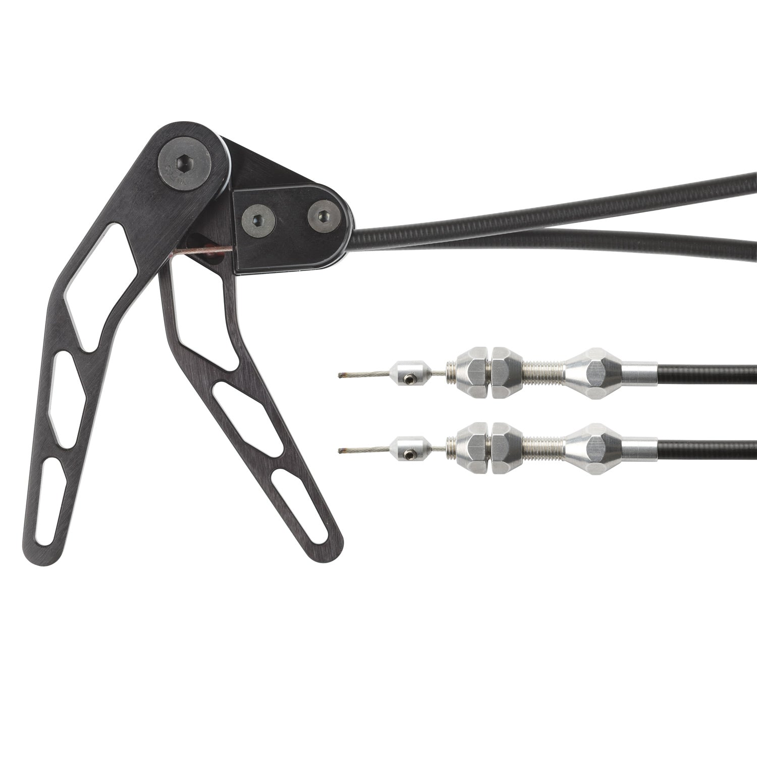 BLACK UNIVERSAL COMBINATION HOOD & TRUNK CABLE KIT