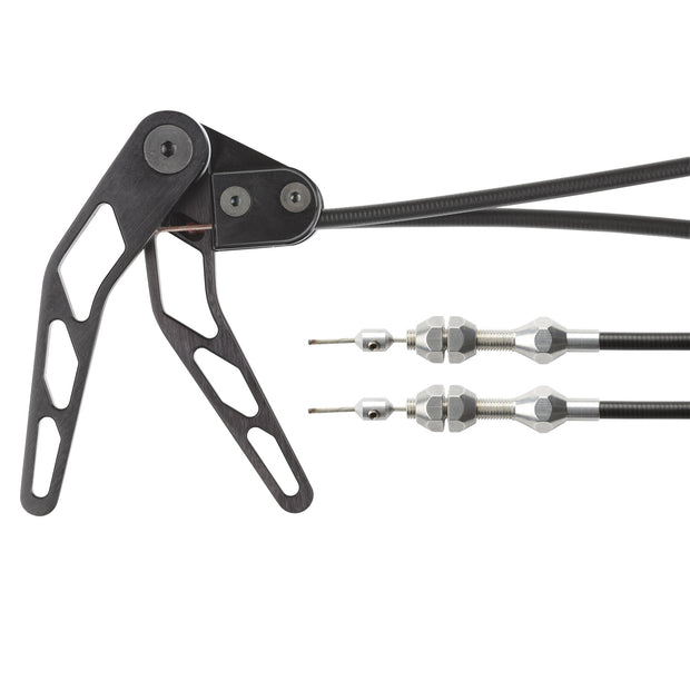 BLACK UNIVERSAL COMBINATION HOOD & TRUNK CABLE KIT