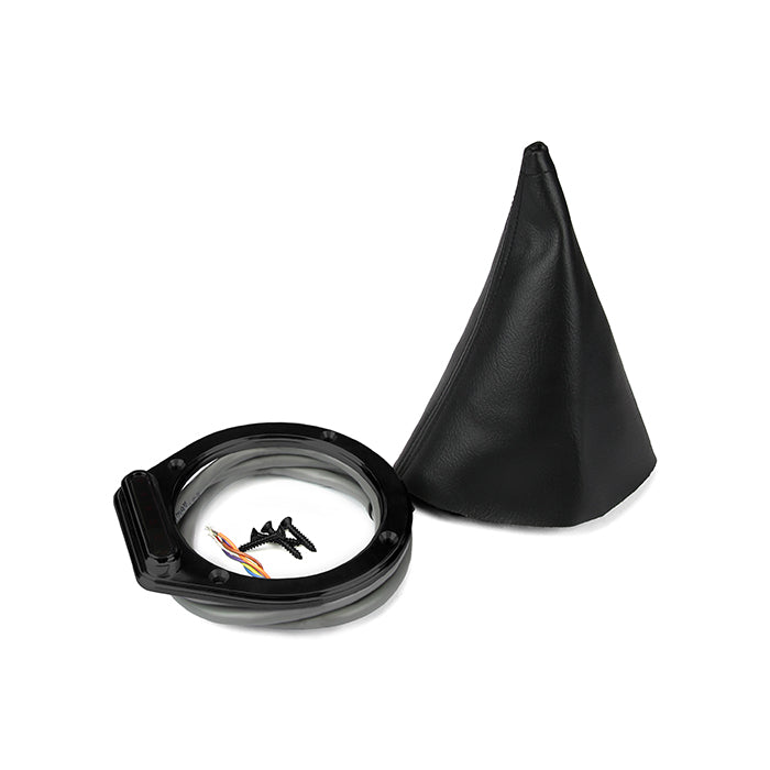 ROUND BLACK BOOT INDICATOR FOR AOD/4R70W/AODE WITH VERTICAL DISPLAY