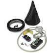 ROUND BLACK BOOT INDICATOR FOR 700/4L60 WITH HORIZONTAL DISPLAY & SENSOR KIT