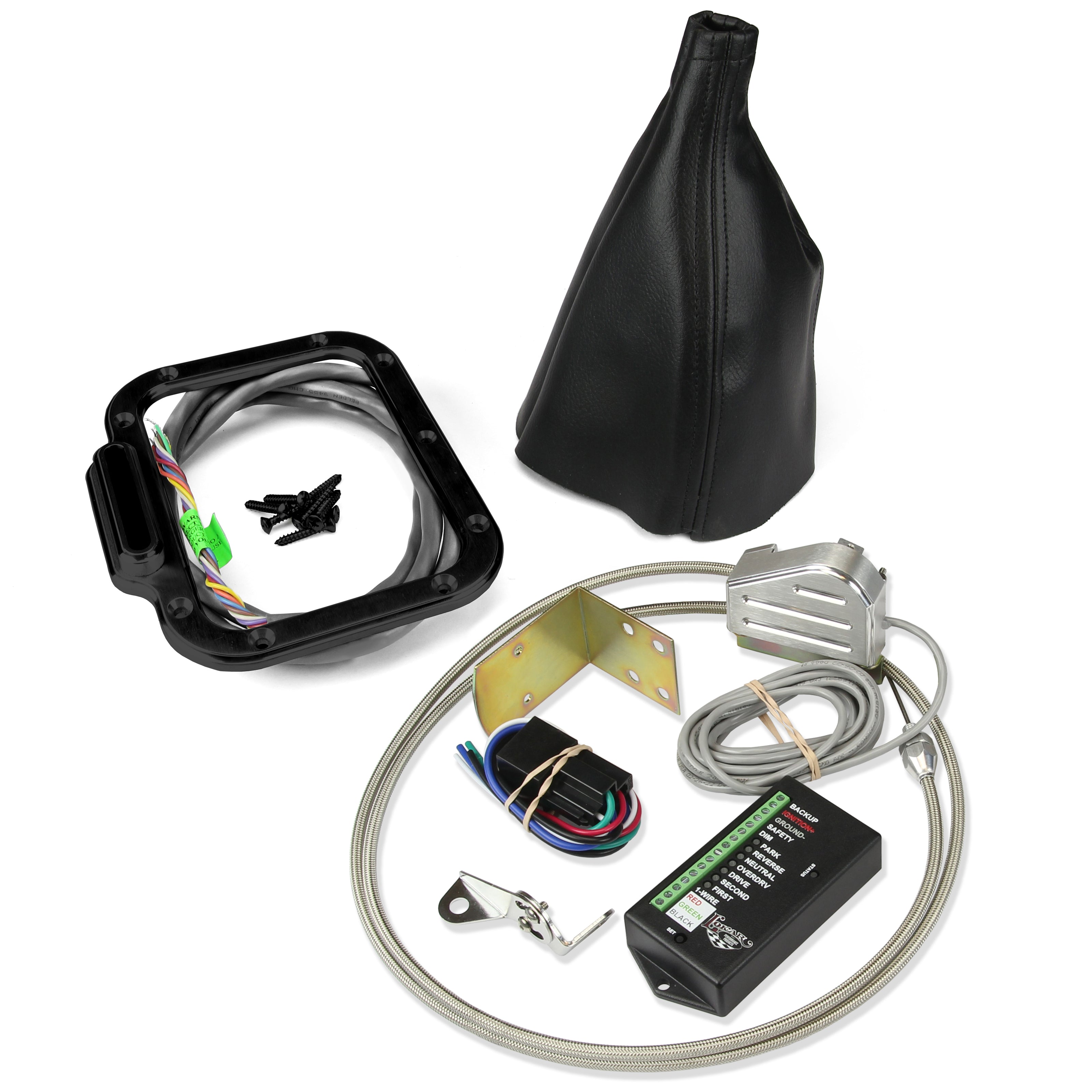 RECTANGULAR BLACK BOOT INDICATOR FOR 350/400 WITH VERTICAL DISPLAY & SENSOR KIT
