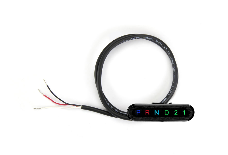 BLACK DASH INDICATOR FOR 350/400/200/C4/C6/727/904/518 WITH HORIZONTAL DISPLAY