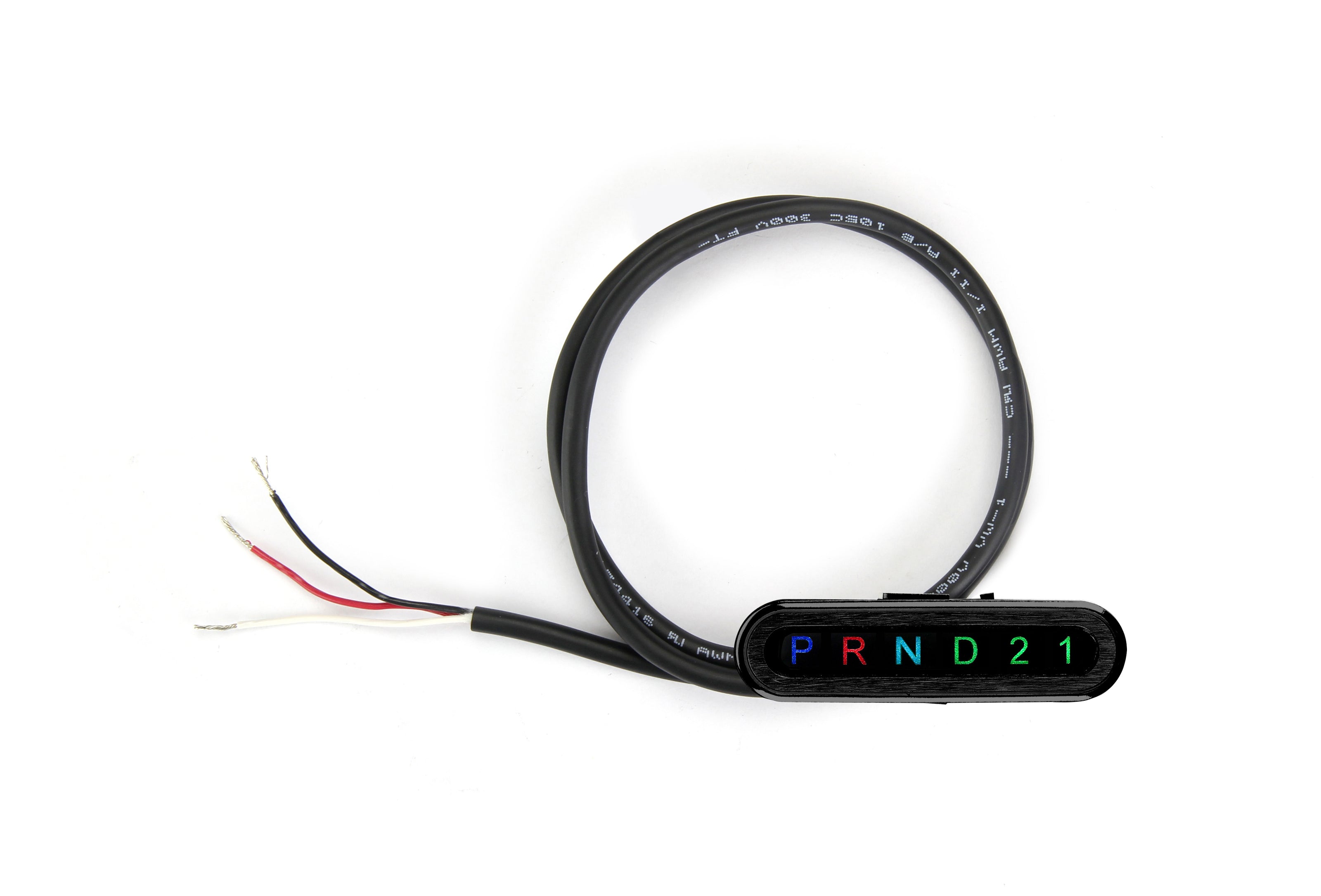 BLACK DASH INDICATOR FOR 350/400/200/C4/C6/727/904/518 WITH HORIZONTAL DISPLAY