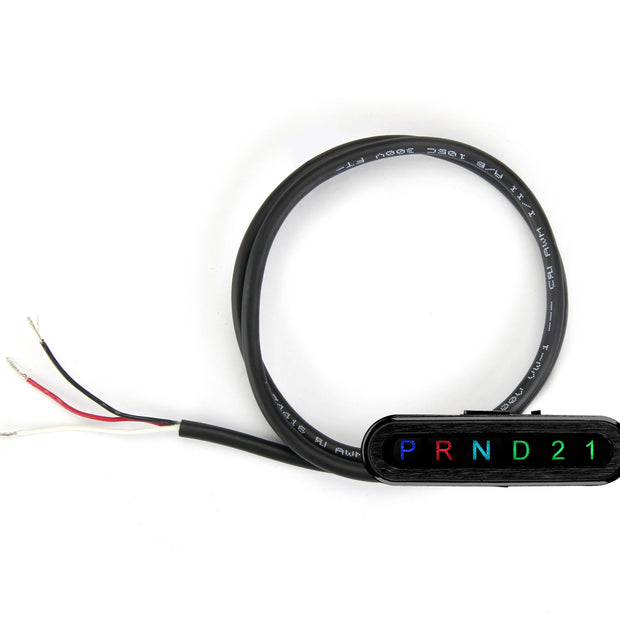 BLACK DASH INDICATOR FOR 350/400/200/C4/C6/727/904/518 WITH HORIZONTAL DISPLAY