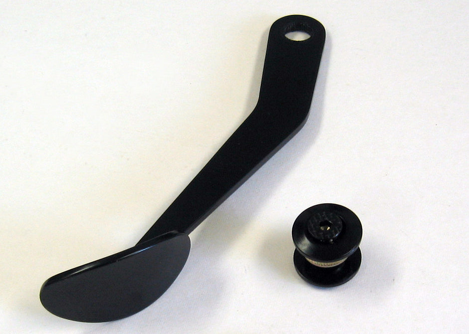 BLACK STEEL SPOON THROTTLE PEDAL FOR LOKAR DRIVE-BY-WIRE