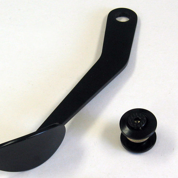 BLACK STEEL SPOON THROTTLE PEDAL FOR LOKAR DRIVE-BY-WIRE