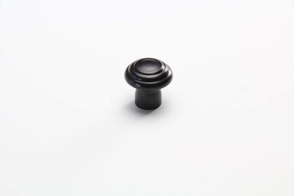 DASH KNOB - LUCILLE - 3/16" HOLE - BLACK