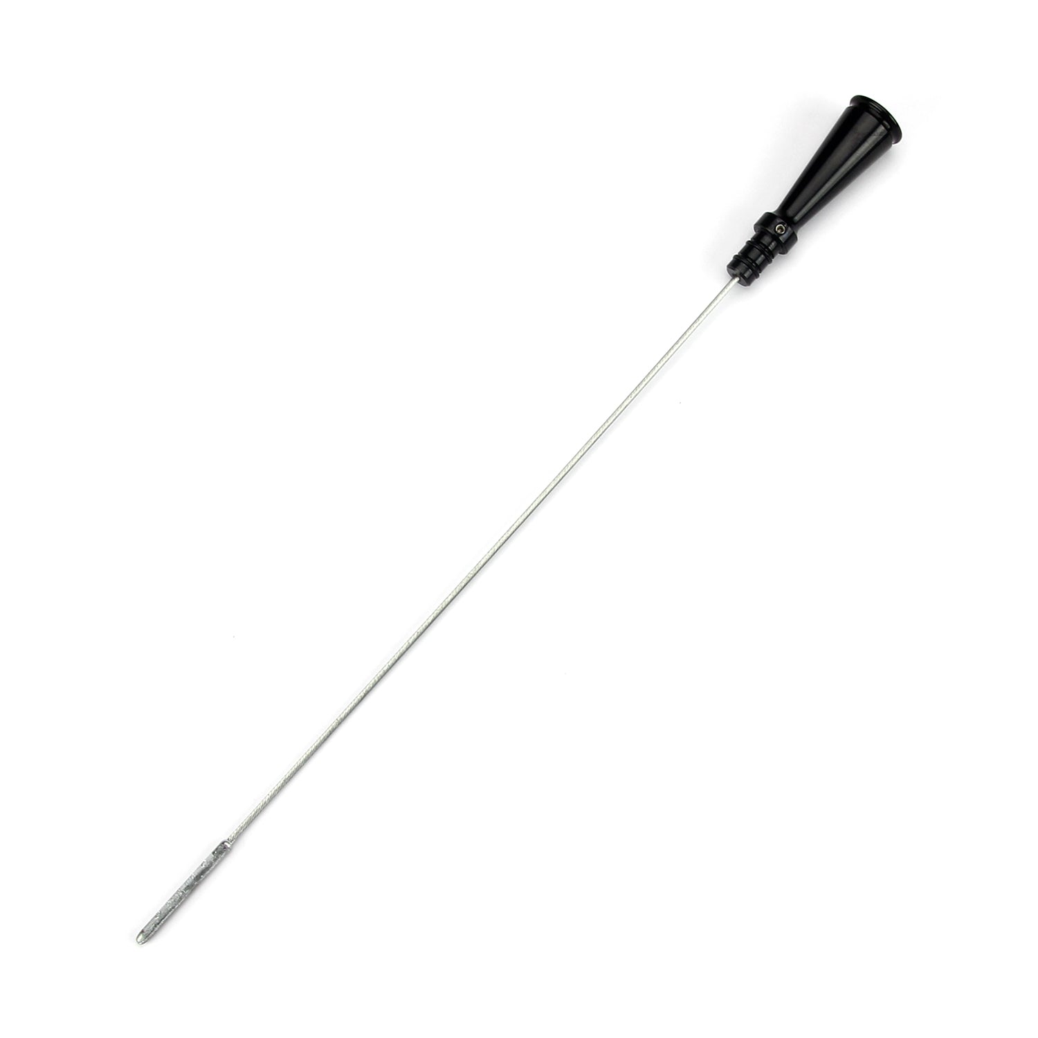 PREMIUM BLACK BILLET ENGINE DIPSTICK 1979 & LATER CHEVY SMALL BLOCK NO UPPER TUBE