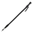 HI-TECH FLEXIBLE BLACK STAINLESS ENGINE DIPSTICK FORD 351W SCREW INTO PAN 5/8