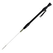 HI-TECH FLEXIBLE BLACK STAINLESS ENGINE DIPSTICK EARLY FORD 289/302 THROUGH TIMING CHAIN COVER