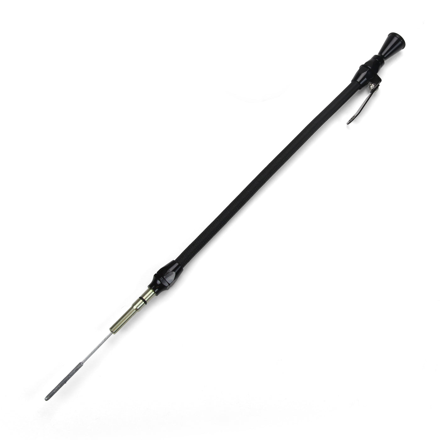 DIPSTICK, HIGH TECH, ENGINE OIL, 6.2 LSA CADILLAC, BLOCK, BLACK