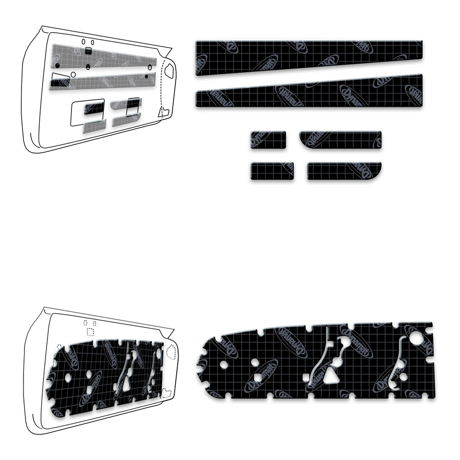 1967-1968 Mustang Door Kit - XFO M1 D2