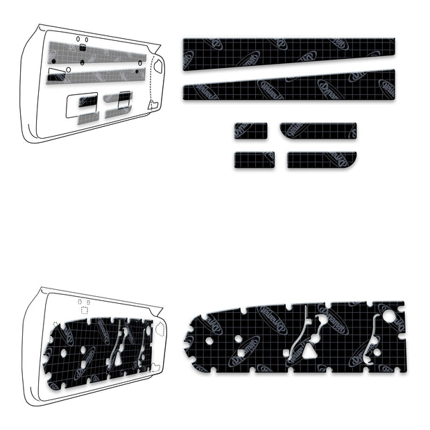 1967-1968 Mustang Door Kit - XFO M1 D2