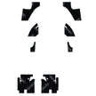 1964-1970 Mustang Fastback Under Rear Seat Kit - XFO M1 U2