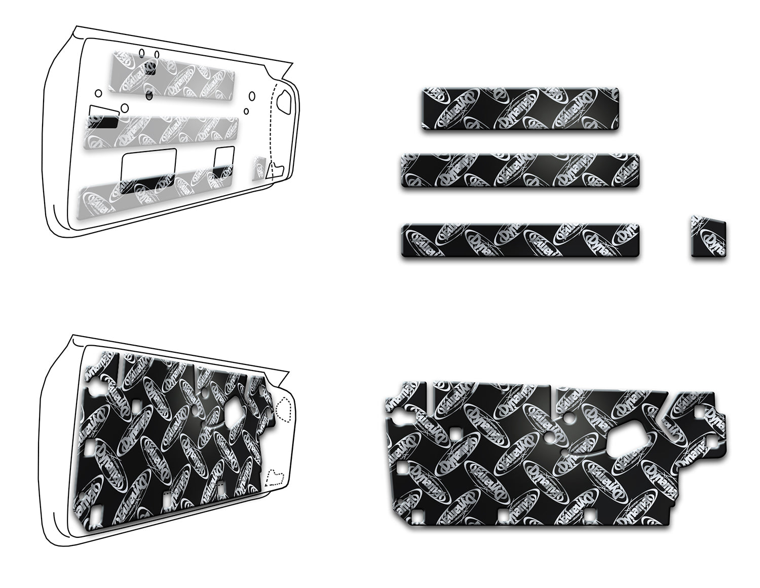 1994-2004 Ford Mustang Door Kit