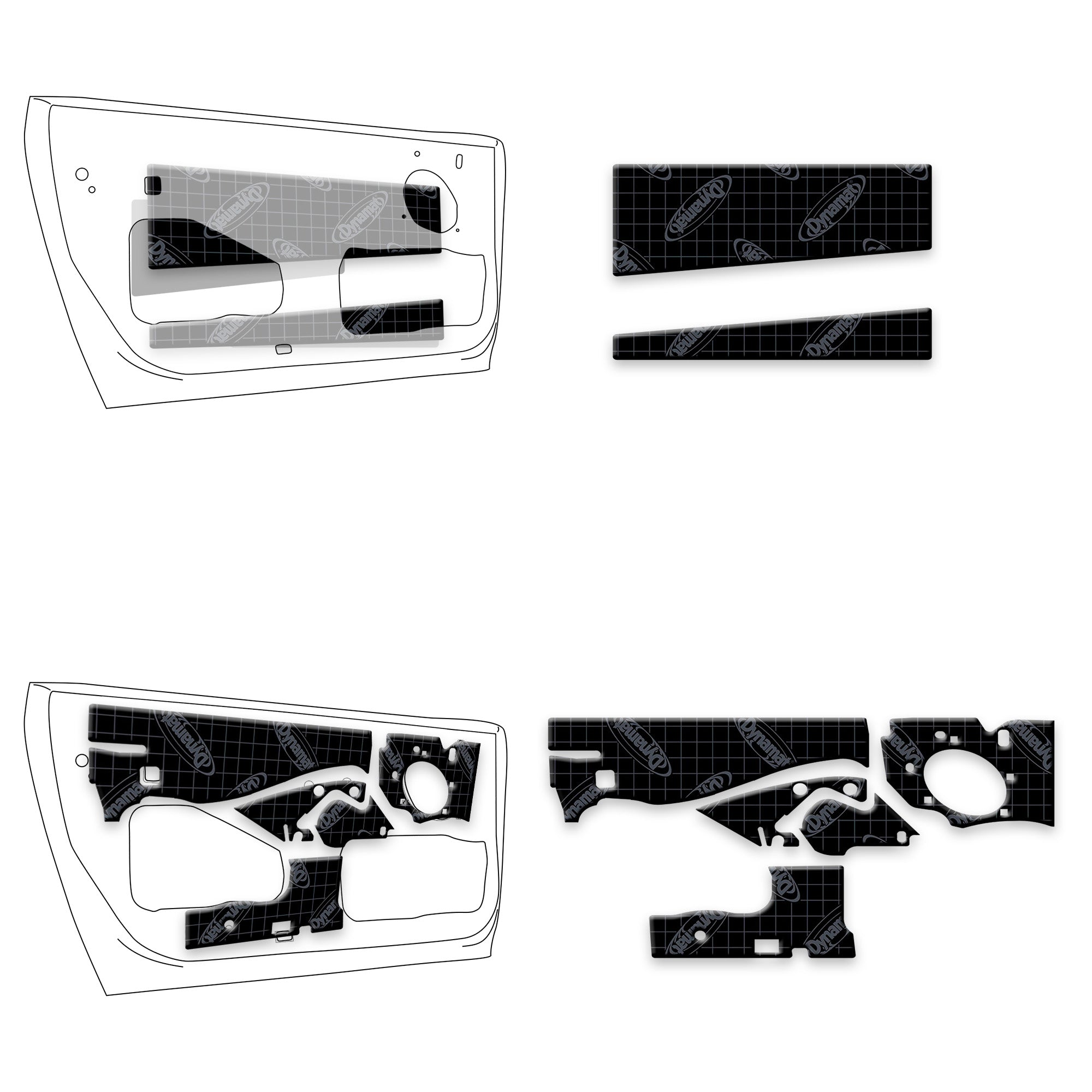 2005-2014 Ford Mustang Door Kit