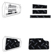 1956-62 Corvette Dynamat Sound Deadening Custom Cut Door Kit - XGM C1 D