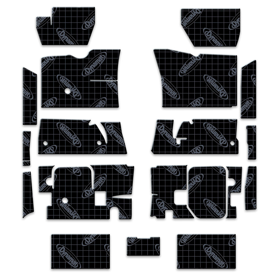 1963-67 Corvette Floor Sound Deadening Kit - XGM C2 F