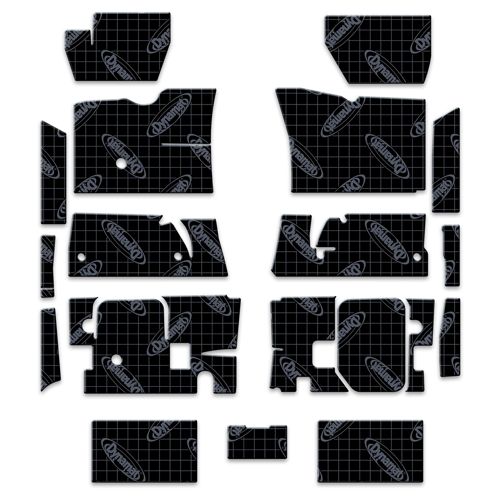 1963-67 Corvette Floor Sound Deadening Kit - XGM C2 F