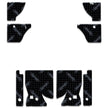 1967-1969 Camaro / Firebird Under Rear Seat Kit - XGM F1 U