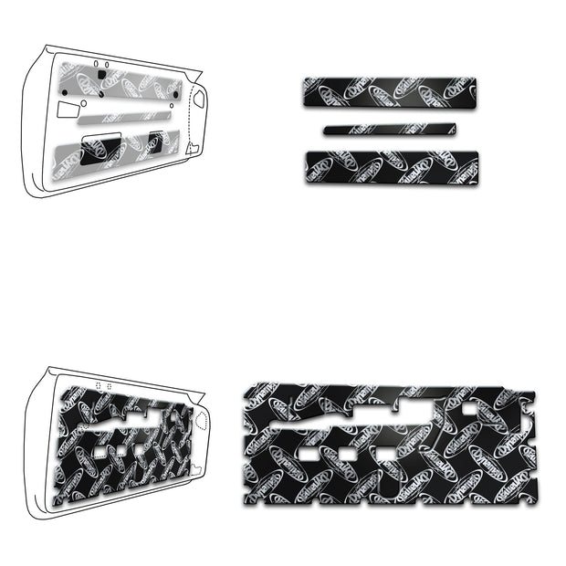 1982-1992 GM Camaro/Firebird F Body Door Kit XGM F3 D