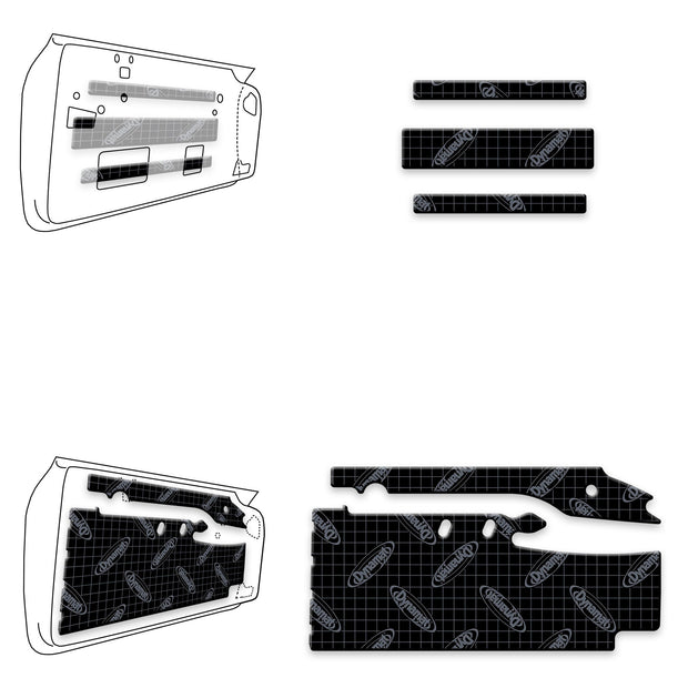 1955-1957 Chevrolet Tri Five Door Kit (2 Door) - XGM T5 D