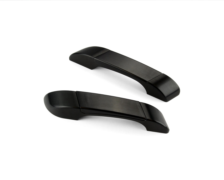 GOOLSBY EDGE EDITION STANDARD BLACK DOOR PULLS W/ SMOOTH INSERT