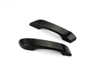 GOOLSBY EDGE EDITION STANDARD BLACK DOOR PULLS W/ SMOOTH INSERT