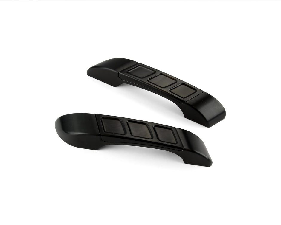 GOOLSBY EDGE EDITION STANDARD BLACK DOOR PULLS W/ EDGE INSERT