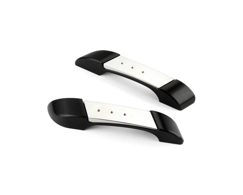 GOOLSBY EDGE EDITION STANDARD BLACK DOOR PULLS W/ UPHOLSTERY READY INSERT