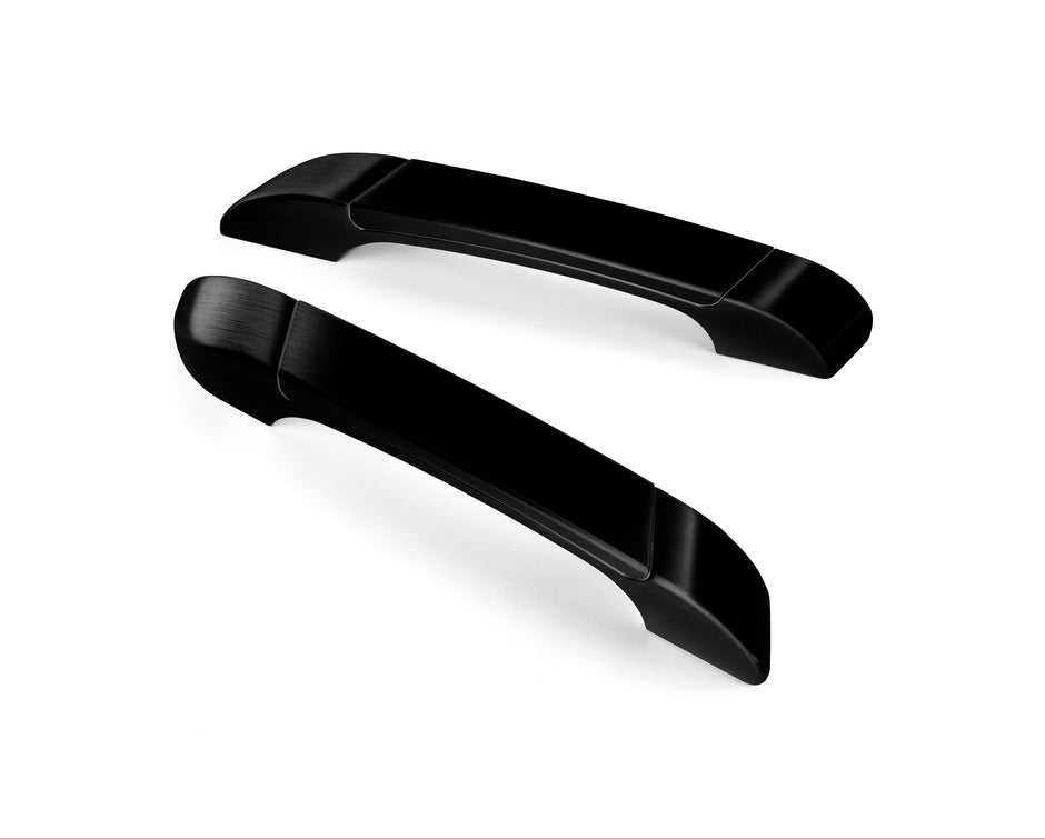 GOOLSBY EDGE EDITION XL BLACK DOOR PULLS W/ SMOOTH INSERT