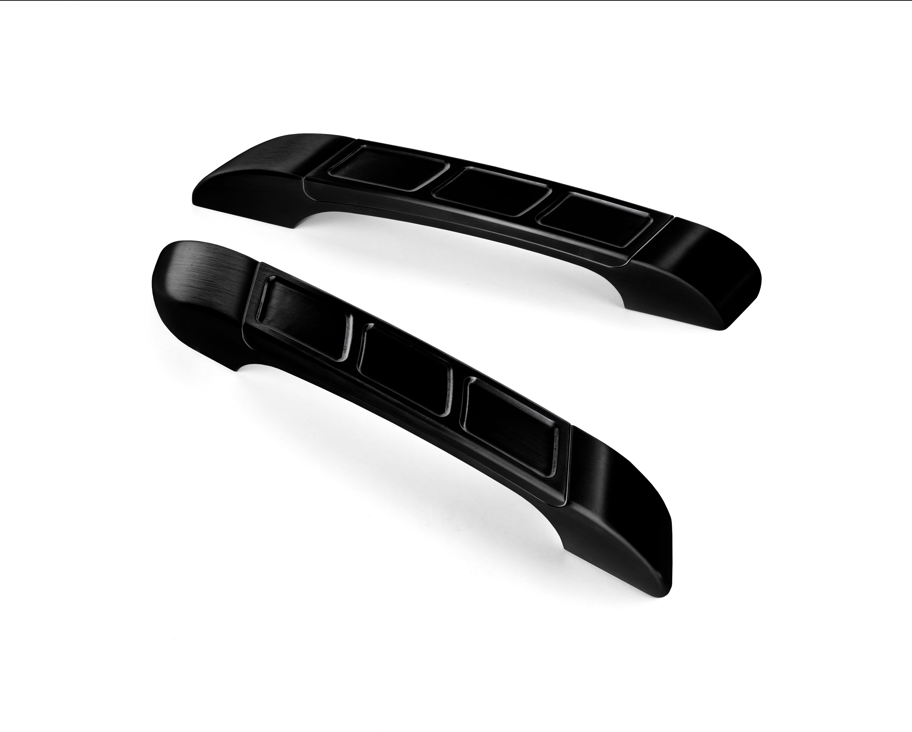 GOOLSBY EDGE EDITION XL BLACK DOOR PULLS W/ EDGE INSERT