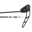 BLACK UNIVERSAL HOOD RELEASE CABLE KIT FOR RIGHT HAND DRIVE