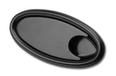 OVAL BLACK DOOR HANDLES