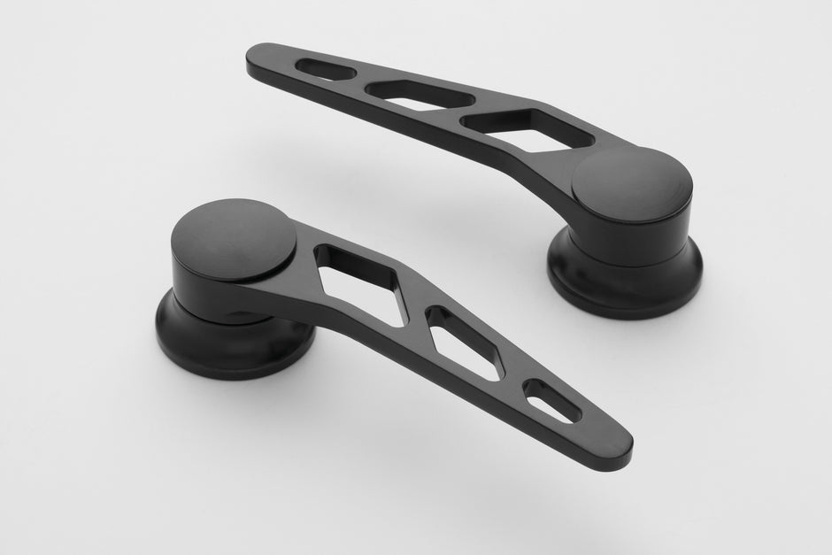 BLACK DOOR HANDLES FOR GM & FORD 49 & UP