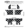 1968-1970 Dodge Charger / Mopar B-Body Convertible Under Rear Seat Kit - XMO B1 U2