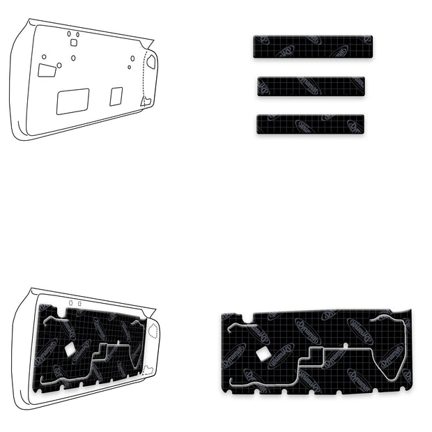 1970-1974 Dodge Challenger / Mopar E-Body Door Kit - XMO E1 D