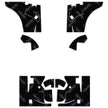 1970-1974 Dodge Challenger / Mopar E-Body Under Rear Seat Kit - XMO E1 U