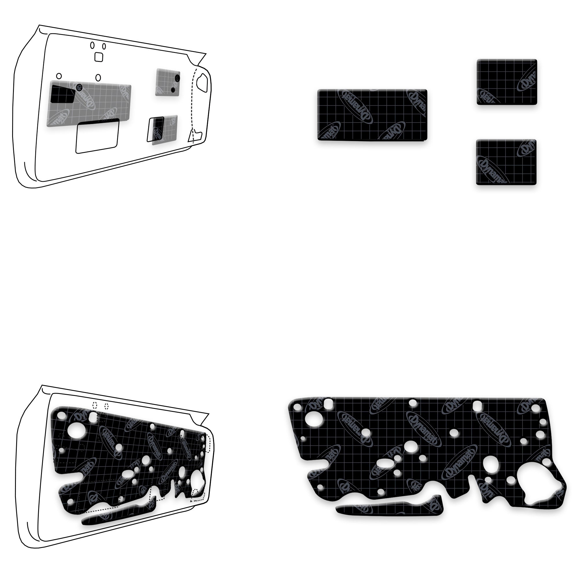 2008+ Dodge Challenger Door Kit