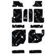 1997-2006 Jeep Wrangler TJ Floor Sound Deadening Kit