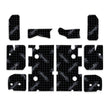 1997-2006 Jeep Wrangler TJ Cargo Sound Deadening Kit