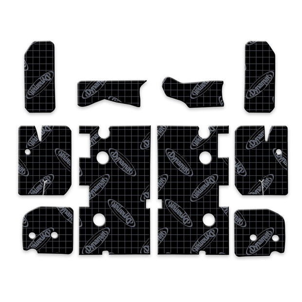 1997-2006 Jeep Wrangler TJ Cargo Sound Deadening Kit