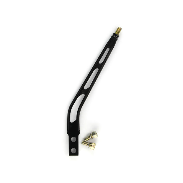 8" SINGLE BEND BLACK BILLET ALUMINUM MANUAL SHIFT LEVER FOR TREMEC/BORG WARNER T5/T45/T56