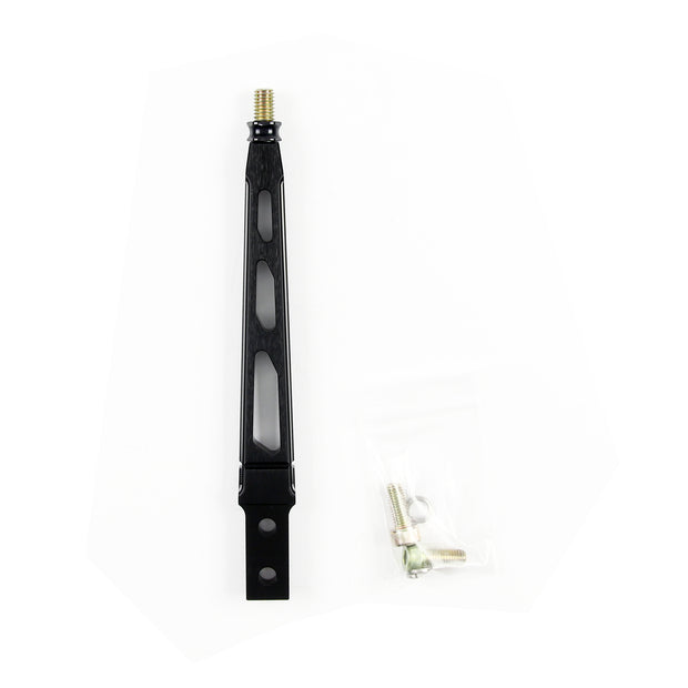 6" STRAIGHT BLACK BILLET ALUMINUM MANUAL SHIFT LEVER FOR TREMEC/BORG WARNER T5/T45/T56