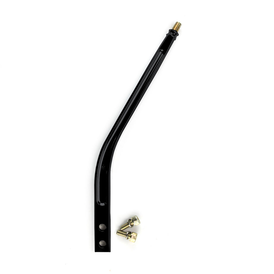 10" SINGLE BEND BLACK BILLET ALUMINUM MANUAL SHIFT LEVER FOR TREMEC/BORG WARNER T5/T45/T56